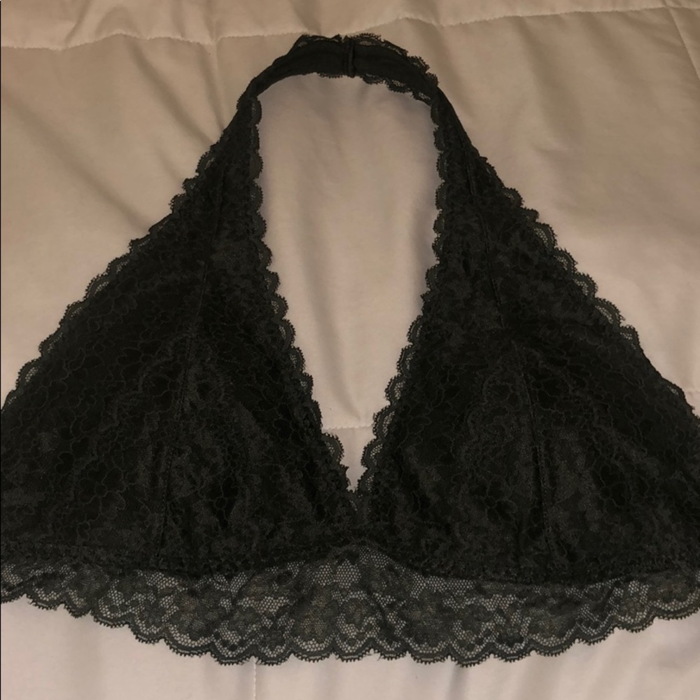 Never worn olive green Hollister bralette